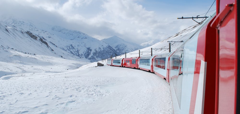 Winter Magic on the Glacier Express